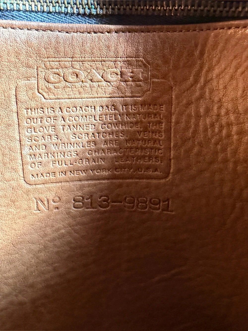 Rare 1975 Coach Bonnie Cashin Large Courier Bag (Style No. 8920) Made in NYC
